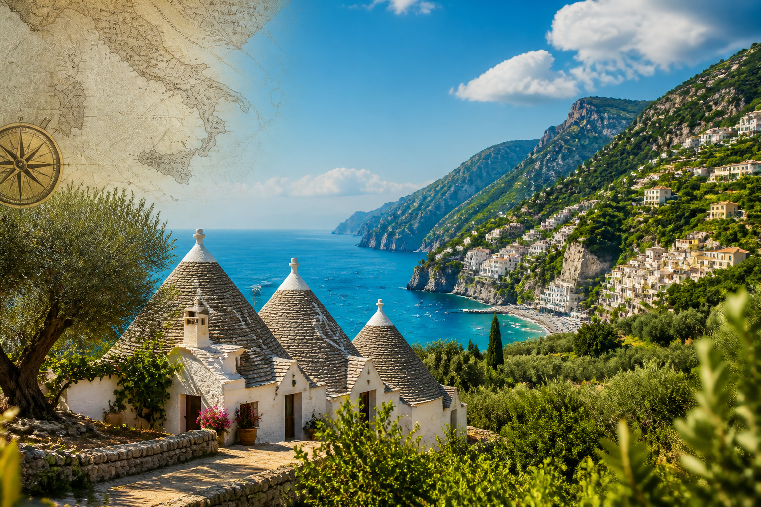 Trulli et cote amalfitaine evasion en italie